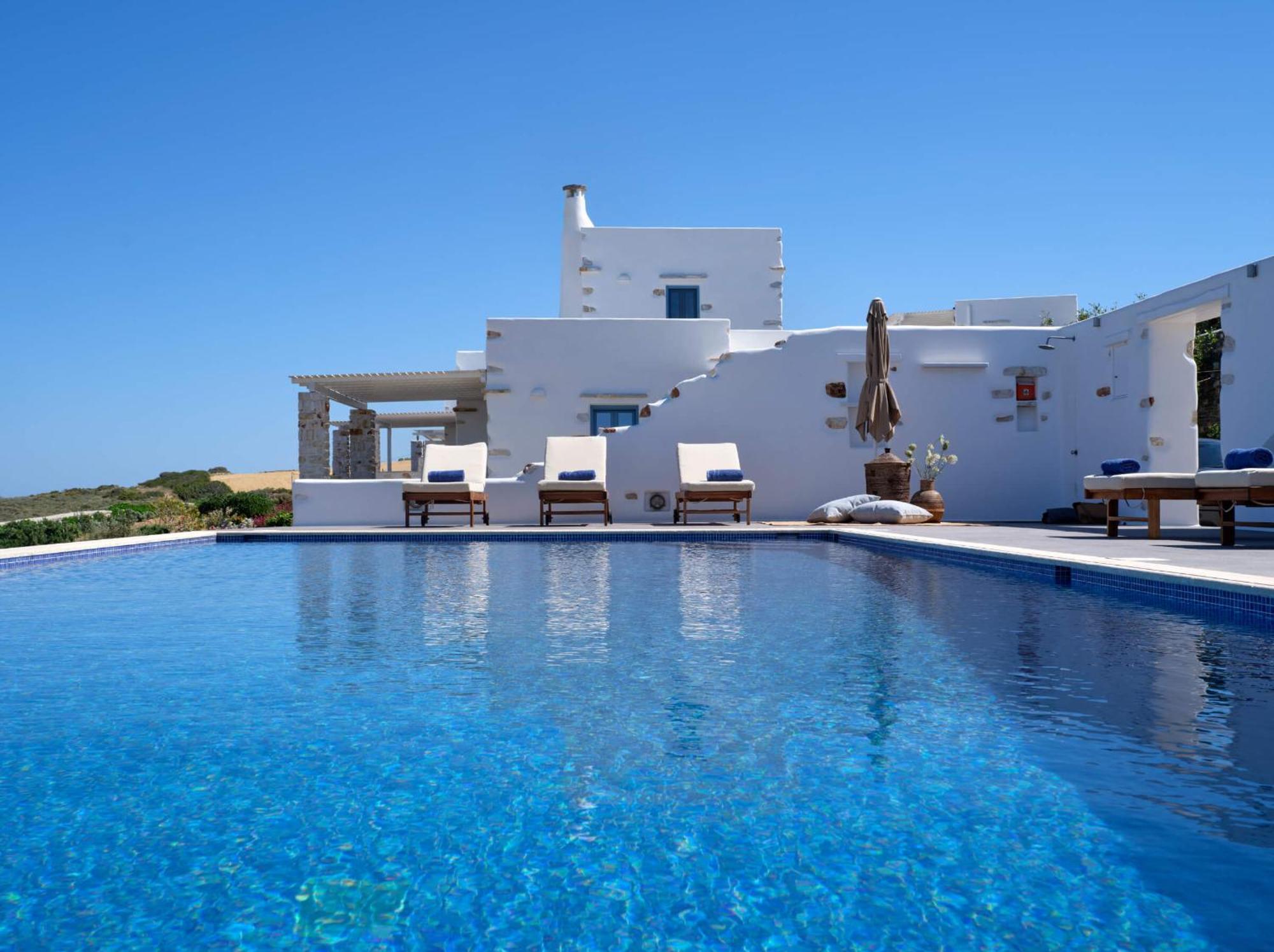 Luxurious Villa Pactia amazing pool Isterni  Extérieur photo