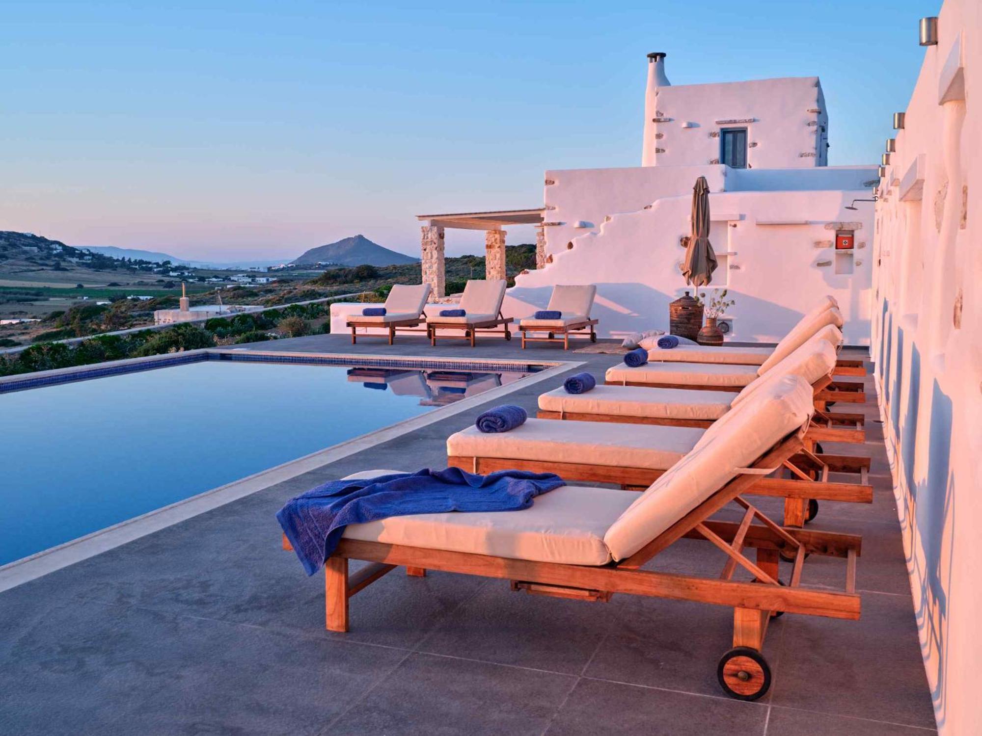 Luxurious Villa Pactia amazing pool Isterni  Extérieur photo